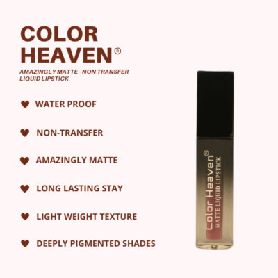 COLOR HEAVEN LIQUID LIPSTICK- 4 IN 1 PACK
