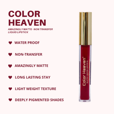 2 (2) COLOR HEAVEN LIQUID LIPSTICK 3ML